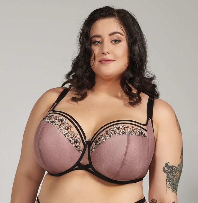 Paloma Semi Soft Side Support Róż