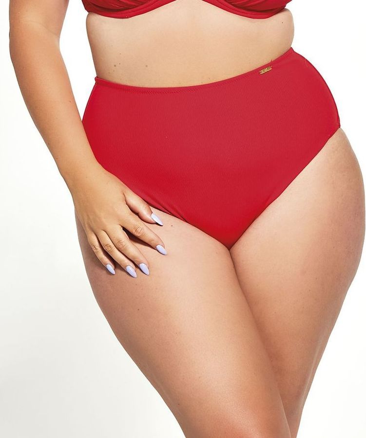 Capri Briefs High Waist Red