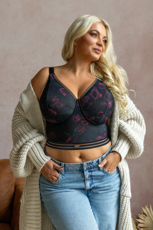 Blossom Soft Bralette Longline
