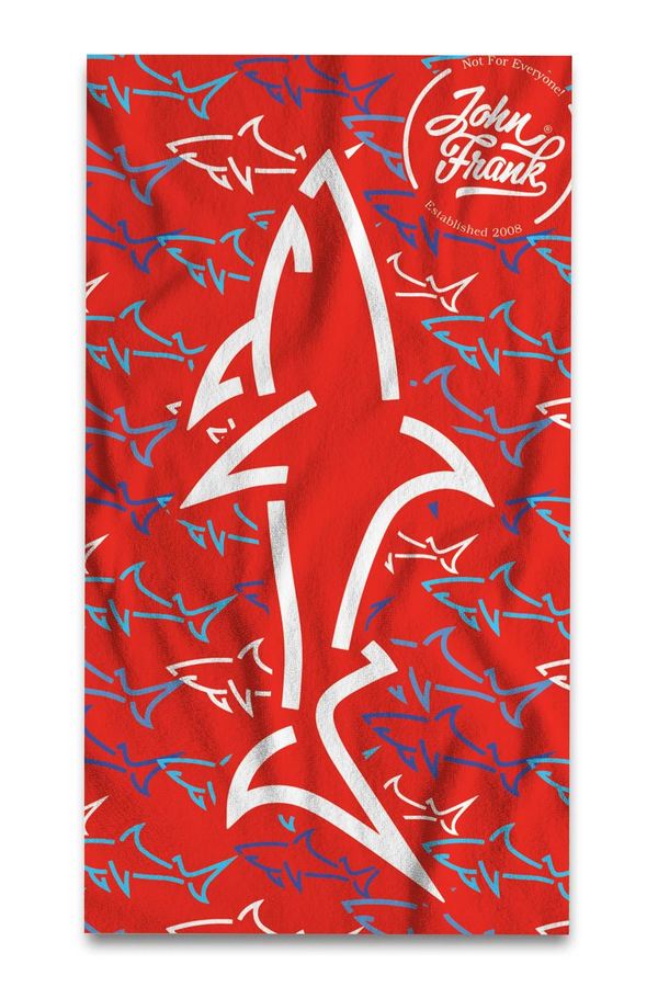 John Frank Beach Towel GREATSHARK RED